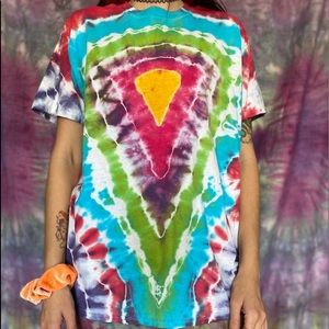 Electric Inspired Tie Dye Shirt